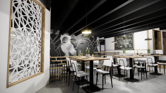 Elegant dining experience at Tomahawk Grill, a top restaurant in Saguenay.