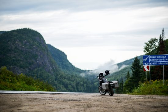 Moto escapade hébergement Saguenay FabriceTremblay