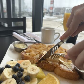 Plat signature du restaurant Tomahawk Grill, préparé par nos chefs talentueux à partir d'ingrédients soigneusement sélectionnés.