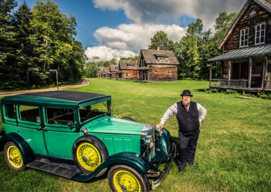 Val-Jalbert Historic Village, a landmark heritage site in the Saguenay region